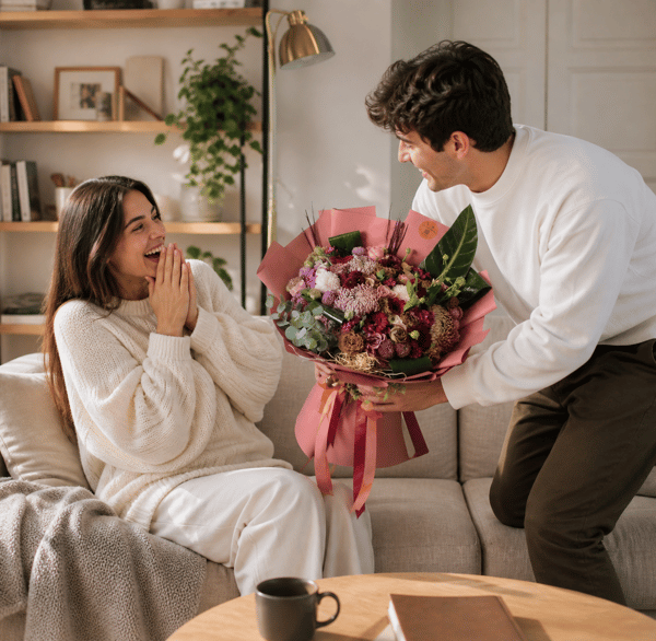 Anastasiya Gerbera ve Lisyantusler 