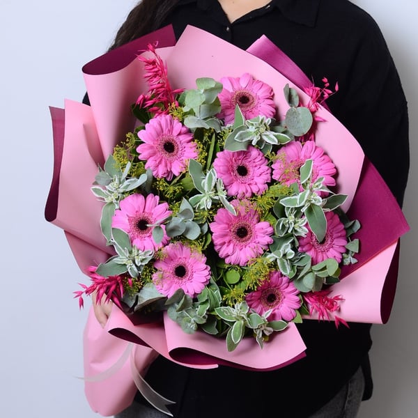 Fuşa Gerbera Buketi