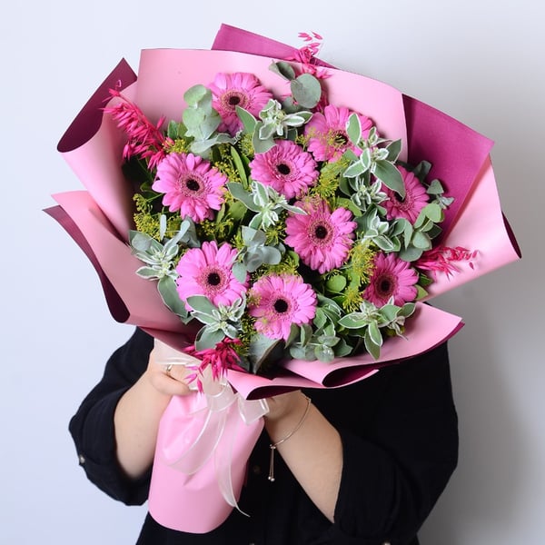 Fuşa Gerbera Buketi