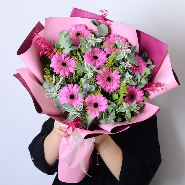 Fuşa Gerbera Buketi