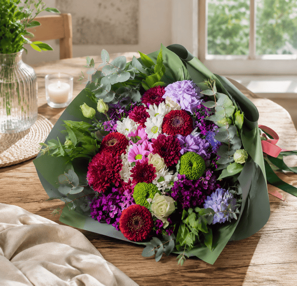 Grance Gerbera ve Pembe Papatyalar 