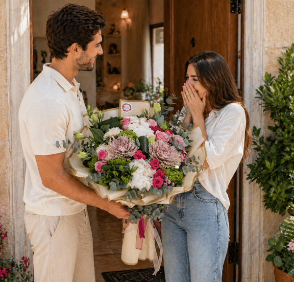 Lori's sense of beauty is a bouquet full of embraces.