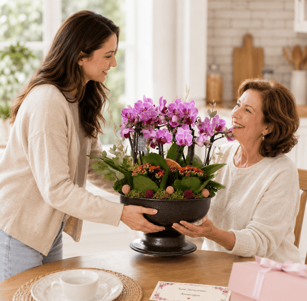 Midi Orchid Designer Flower Mini Orkide