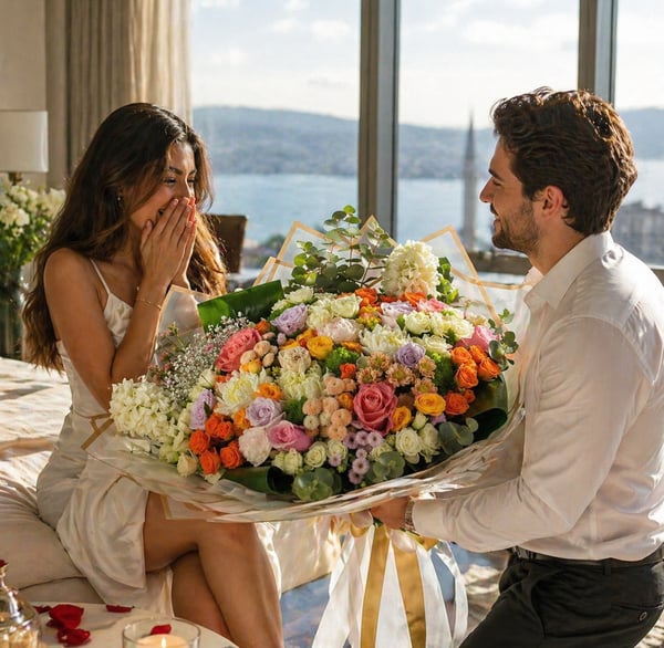 Princessn crown bouquet 
