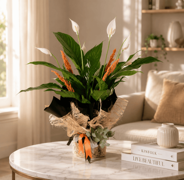Spatiflyum Çiçeği 70 cm Büyük Boy 
