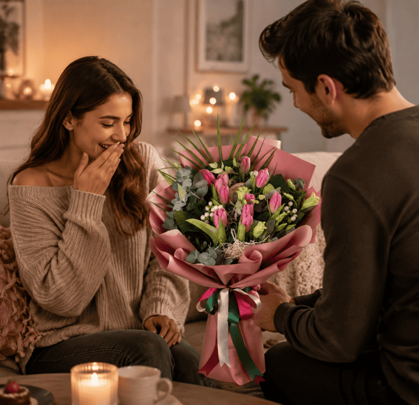 Tulip Design Bouquet 19 pieces Lale 