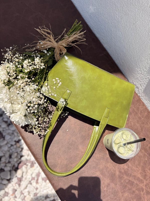 Daisy Matcha Yeşili Kadın Omuz Çantası