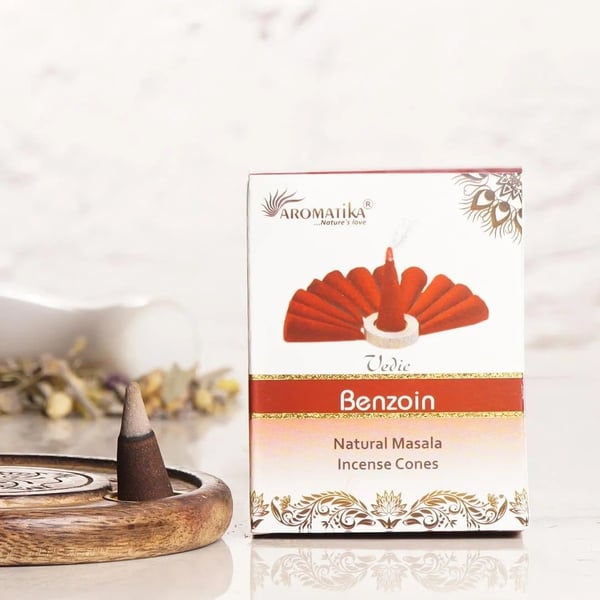 Aromatica Benzoin Konik Tütsü 10'lu