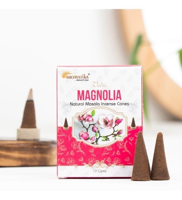 Aromatica Magnolia Konik Tütsü 10'lu