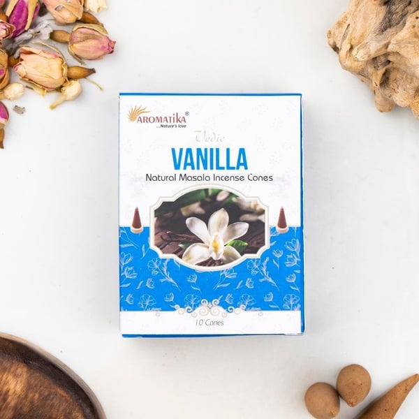 Aromatica Vanilla Konik Tütsü 10'lu