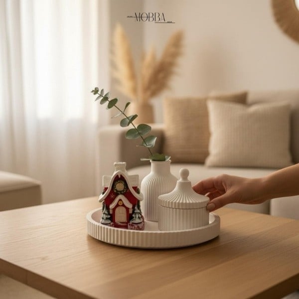 Kar Masalı Tütsülük Dekoratif Set