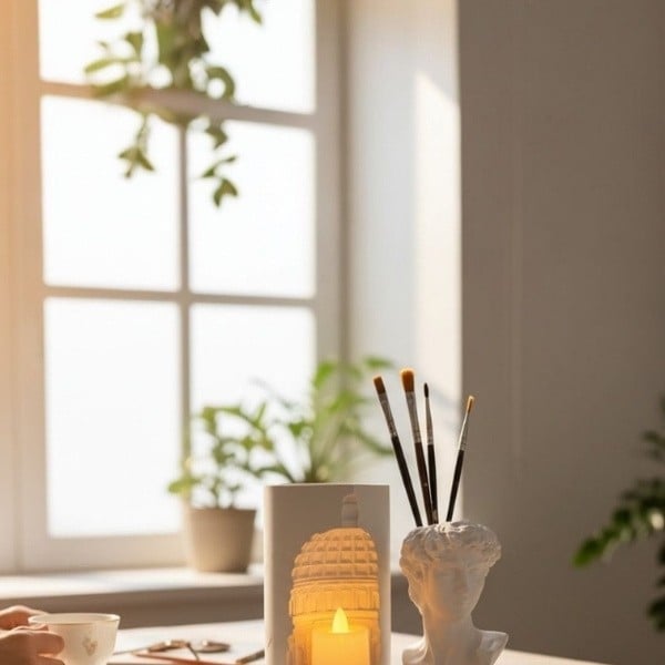 Pantheon Mumluk ve Dekoratif Set