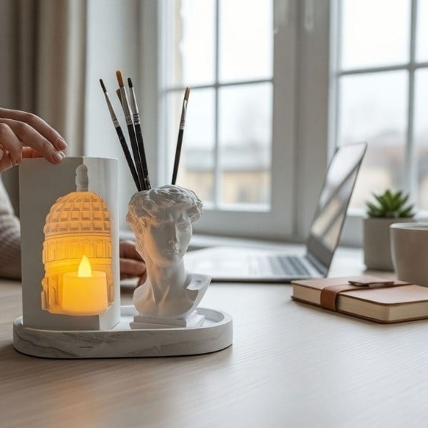 Pantheon Mumluk ve Dekoratif Set