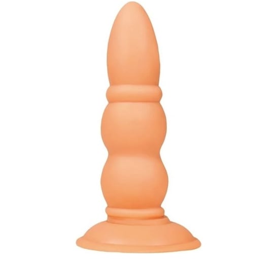 17 cm Vantuzlu  Realistik Anal Plug Dildo