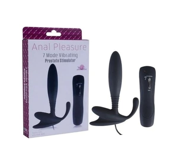 Anal Pleasure 7 Çeşit Titreşimli Zenci Anal Vibratör Plug