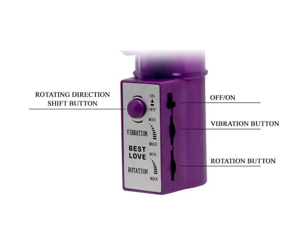 Baile Allure Oynar Başlı Titreşimli Teknolojik Vibratör Mastürbatör