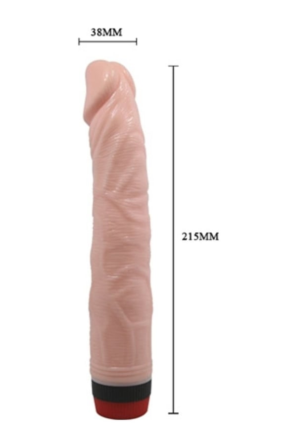 Baile Bl Dong 21 Cm Titreşimli Realistik Vibratör Gerçekci Penis Dildo