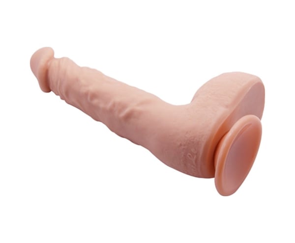 Baile Jasons 24 Cm Vantuzlu Gerçekçi Realistik Penis Anal Vajinal Dildo