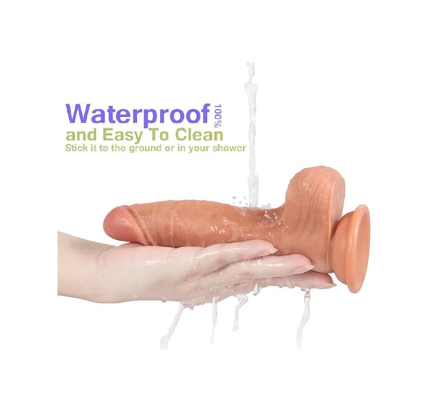 Diego 20 Cm Çift Katmanlı Süper Gerçekçi Realistik Penis Dildo