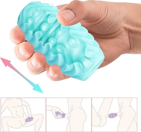 Pretty Love Double-SidedEgg İki Taraflı Yumurta Erkek Masturbatör Yeşil