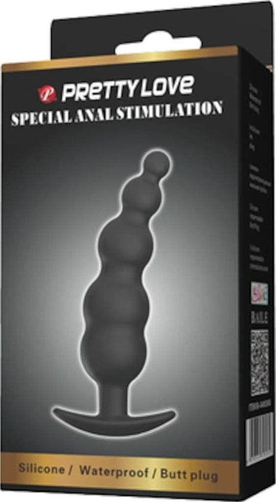 Prety Love 12 Cm Zenci Anal Plug Anal Tıkaç Tıpa Stimülatör Anal Penis