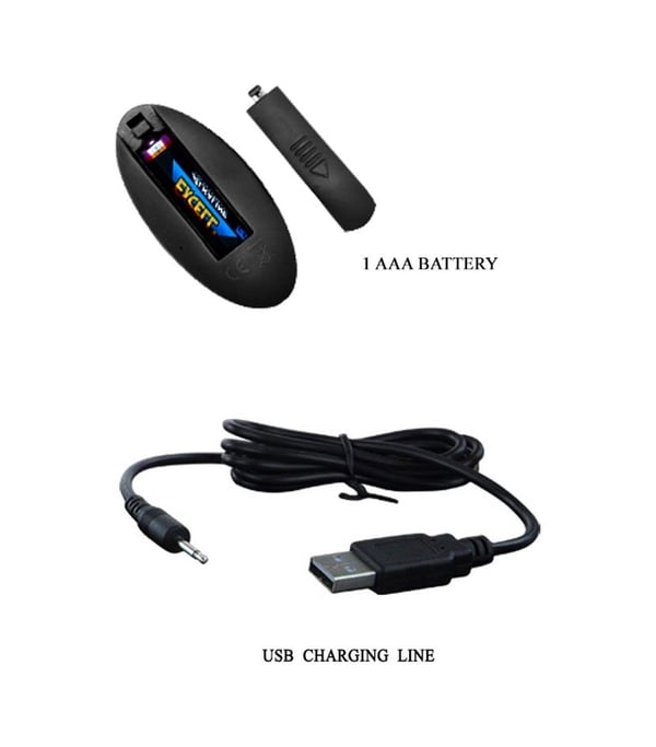 Uzaktan Kumandalı 4 Titreşim & 4 İleri Geri Hareketli USB Şarjlı Anal Plug