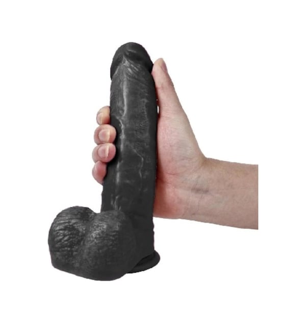 Wolf King 22 Cm Kalın Zenci Penis Et Dokusu Süper Realistik Dildo