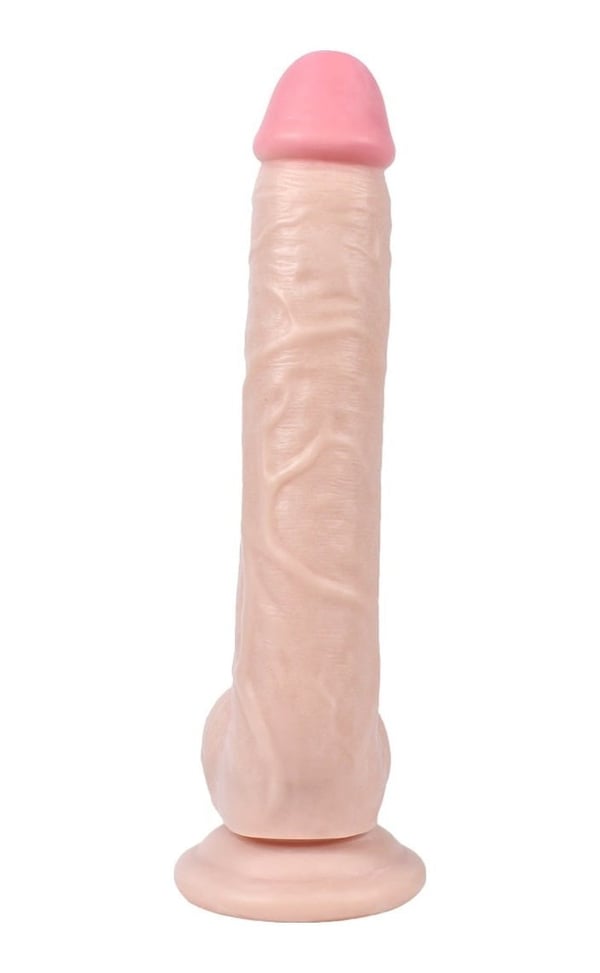 Xs Optimus Dev Penis 28 Cm Et Dokusu Süper Realistik Dildo