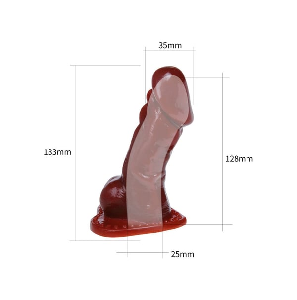 Xtra Sleve Zenci Dokulu Titreşimli Realistik Penis Kılıfı