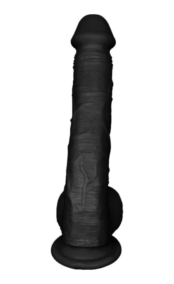 Zenci Dev Gladyatör 33 CM Realistik Penis Gerçek Görünümlü Dildo