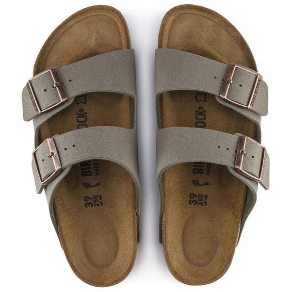BIRKENSTOCK ARIZONA BF NU UNISEX TAŞ RENGİ ÇİFT BANTLI TERLİK 151213