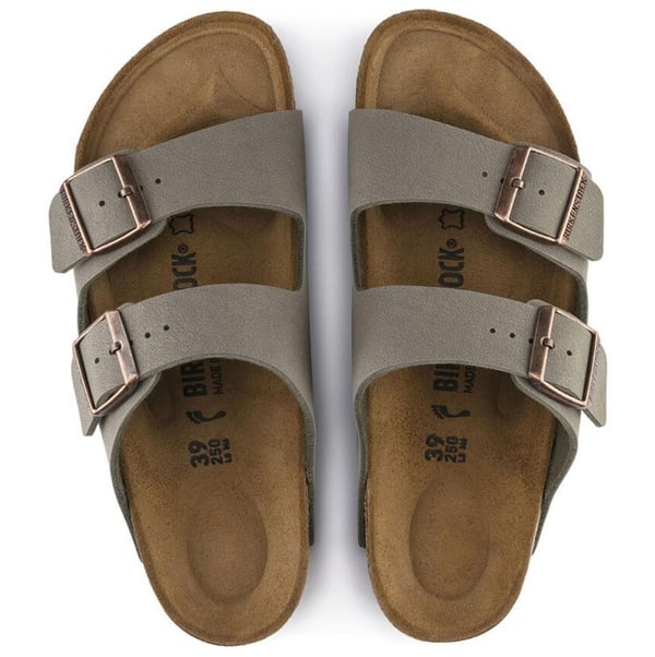 BIRKENSTOCK ARIZONA BF NU UNISEX TAŞ RENGİ ÇİFT BANTLI TERLİK 151213
