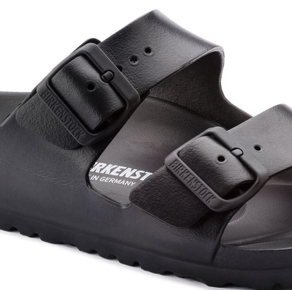 BIRKENSTOCK ARIZONA EVA SUYA DAYANIKLI SİYAH ÇİFT BANTLI ERKEK TERLİK 129421