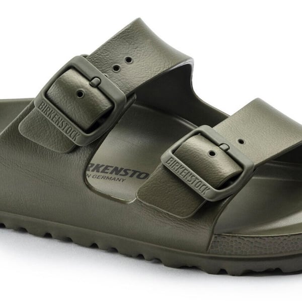 BIRKENSTOCK ARIZONA EVA SUYA DAYANIKLI HAKİ ÇİFT BANTLI ERKEK TERLİK 1019094
