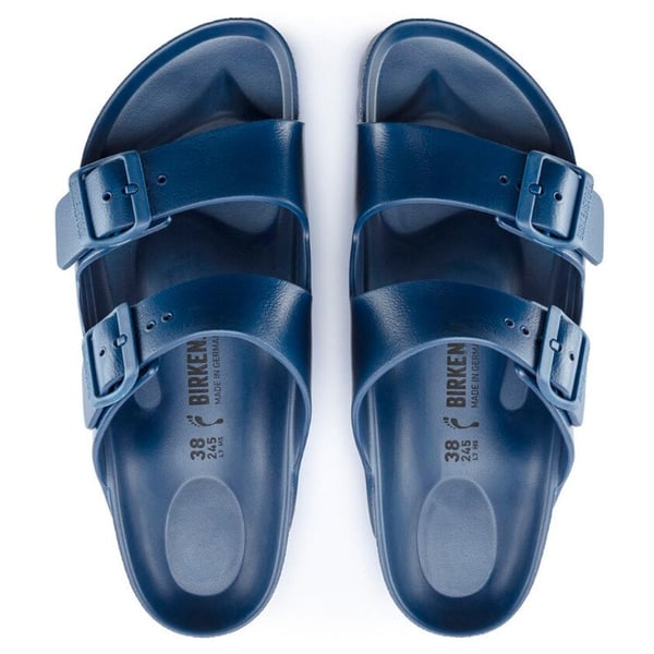 BIRKENSTOCK ARIZONA EVA SUYA DAYANIKLI LACİVERT ÇİFT BANTLI KADIN TERLİK 1019142