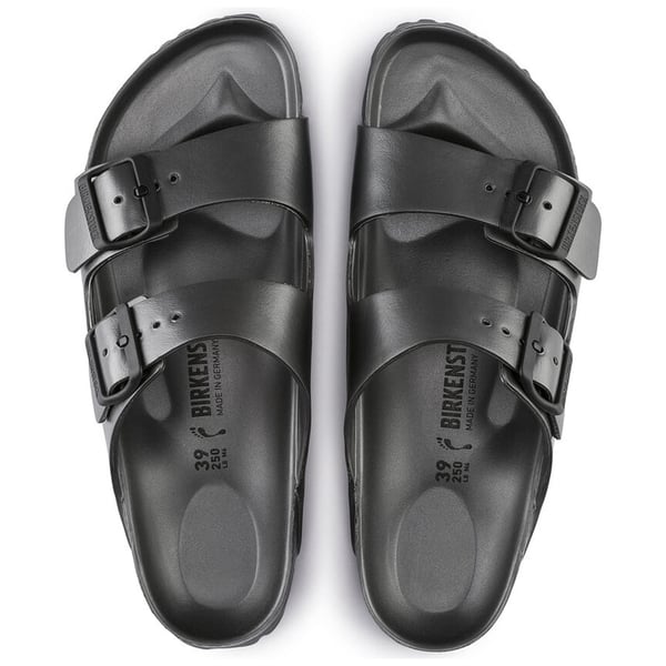 BIRKENSTOCK ARIZONA EVA SUYA DAYANIKLI ANTRASİT ÇİFT BANTLI ERKEK TERLİK 1001497