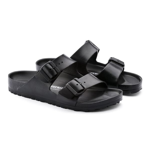 BIRKENSTOCK ARIZONA EVA SUYA DAYANIKLI SİYAH ÇİFT BANTLI ERKEK TERLİK 129421