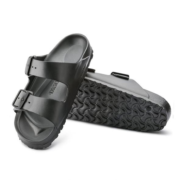 BIRKENSTOCK ARIZONA EVA SUYA DAYANIKLI ANTRASİT ÇİFT BANTLI ERKEK TERLİK 1001497