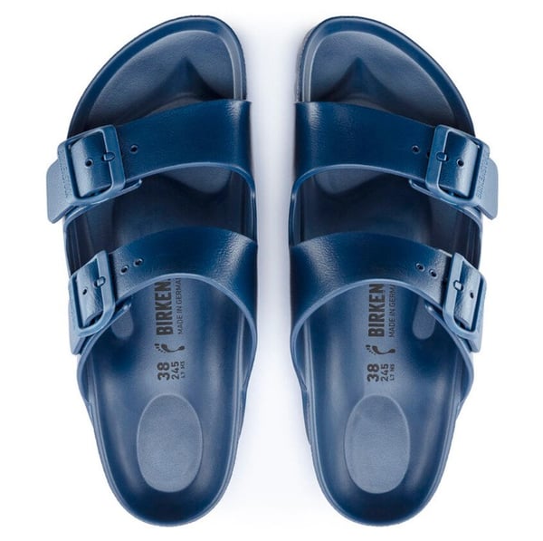 BIRKENSTOCK ARIZONA EVA SUYA DAYANIKLI LACİVERT ÇİFT BANTLI ERKEK TERLİK 1019051
