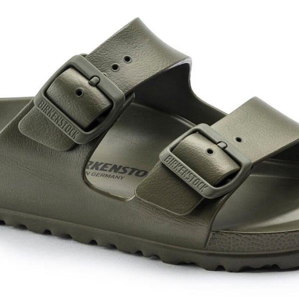 BIRKENSTOCK ARIZONA EVA SUYA DAYANIKLI HAKİ ÇİFT BANTLI ERKEK TERLİK 1019094