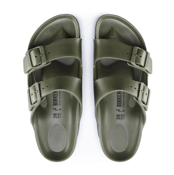 BIRKENSTOCK ARIZONA EVA SUYA DAYANIKLI HAKİ ÇİFT BANTLI ERKEK TERLİK 1019094