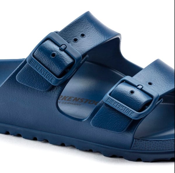 BIRKENSTOCK ARIZONA EVA SUYA DAYANIKLI LACİVERT ÇİFT BANTLI ERKEK TERLİK 1019051