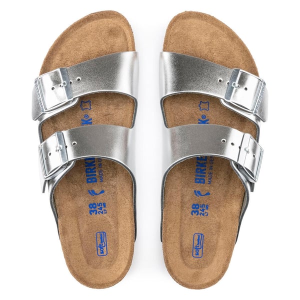 BIRKENSTOCK ARIZONA SFB NL METALLIC ÇİFT BANTLI TERLİK 1005961