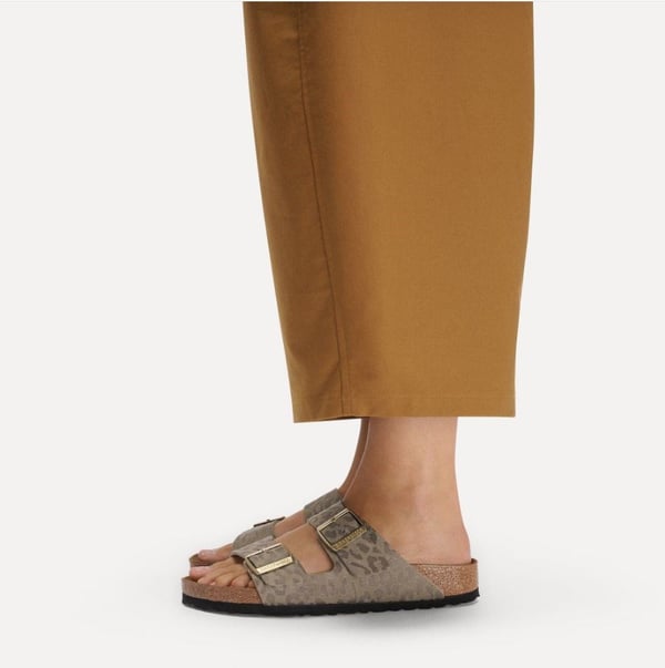 BIRKENSTOCK ARIZONA SYN LEOPARD ÇİFT BANTLI KADIN TERLİK 1031941