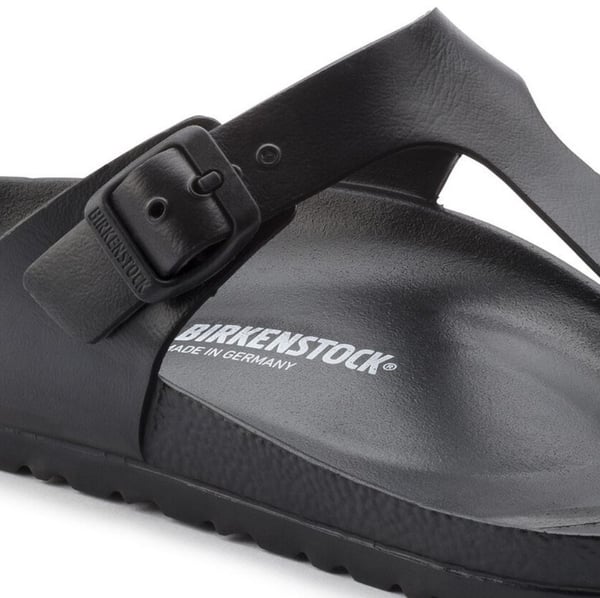 BIRKENSTOCK GIZEH EVA SUYA DAYANIKLI SİYAH PARMAK ARASI UNISEX TERLİK 128201
