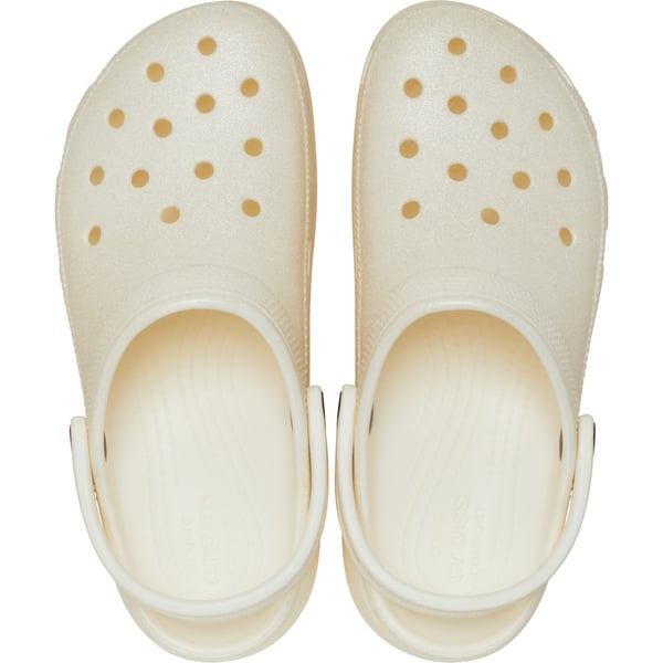 CROCS CLASSIC PLATFORM GLITTER CLOGW SİMLİ KADIN TOPUKLU TERLİK 207241