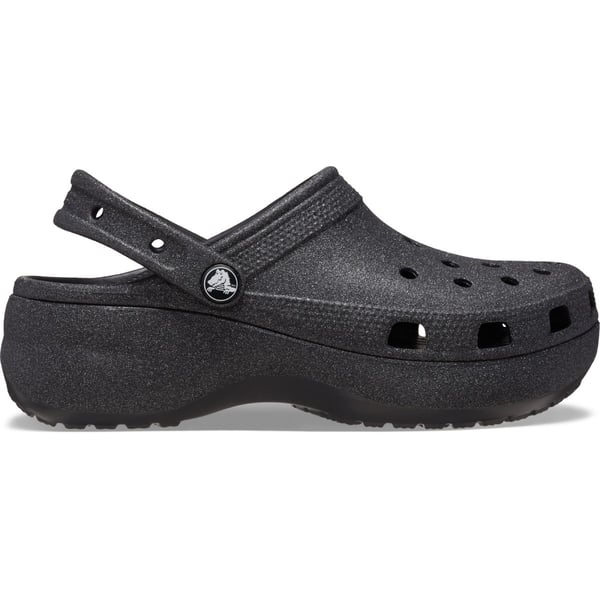 CROCS CLASSIC PLATFORM GLITTER CLOGW SİMLİ KADIN TOPUKLU TERLİK 207241