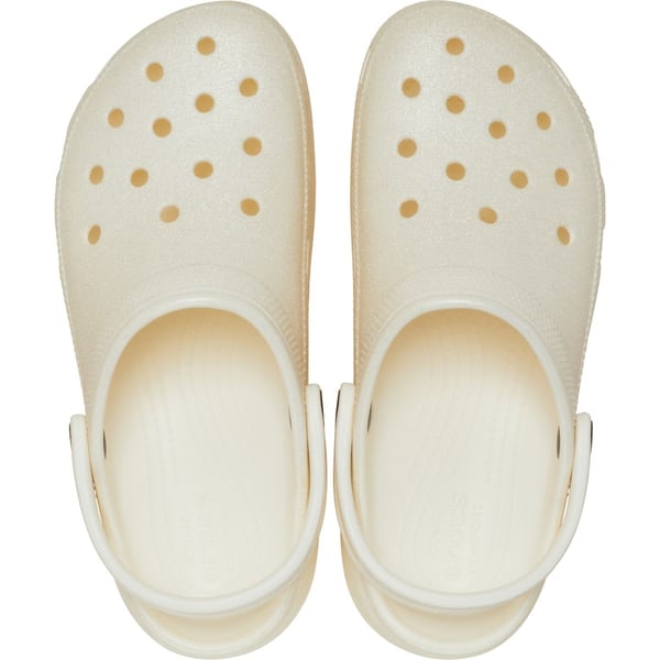CROCS CLASSIC PLATFORM GLITTER CLOGW SİMLİ KADIN TOPUKLU TERLİK 207241