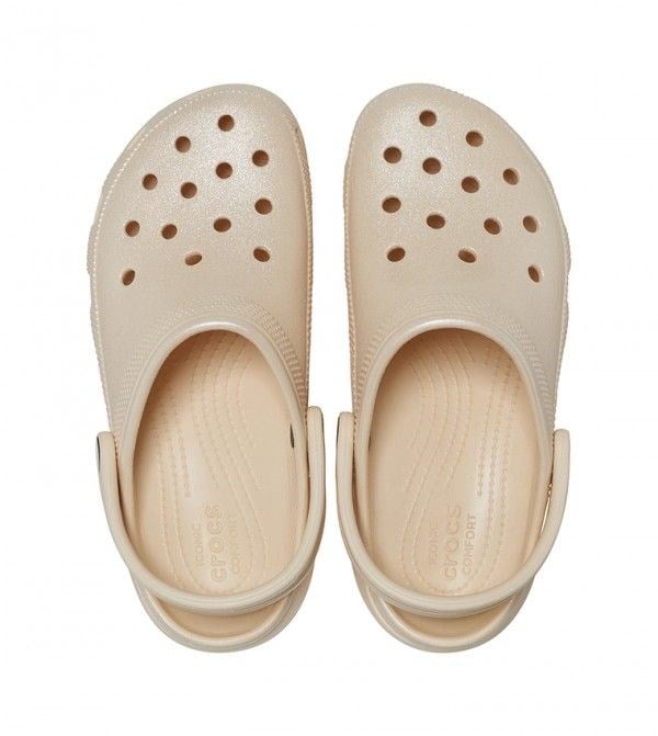 CROCS CLASSIC PLATFORM SHIMMER CLOG KADIN TERLİK 208590