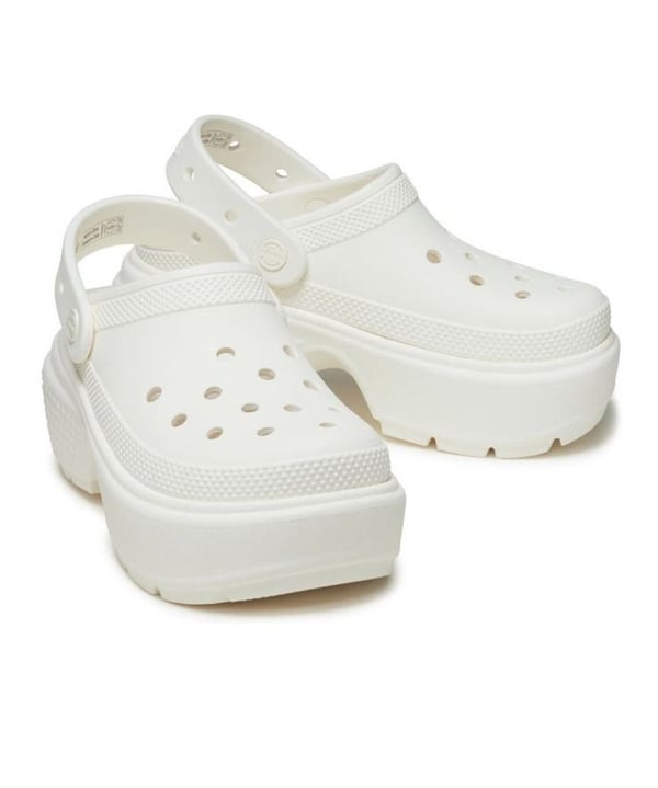 CROCS STOMP CLOG YÜKSEK TOPUKLU KADIN TERLİK 209347